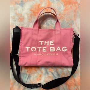 Marc Jacobs Canvas Tote Bag in Candy Pink Medium